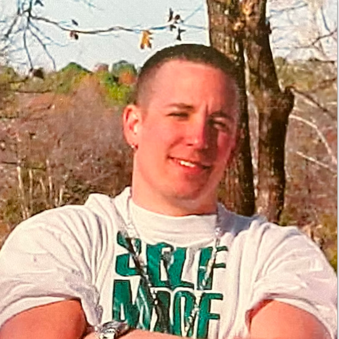 Matthew Dorsey, serving life in Texas prison for a crime the officer said didn't happen